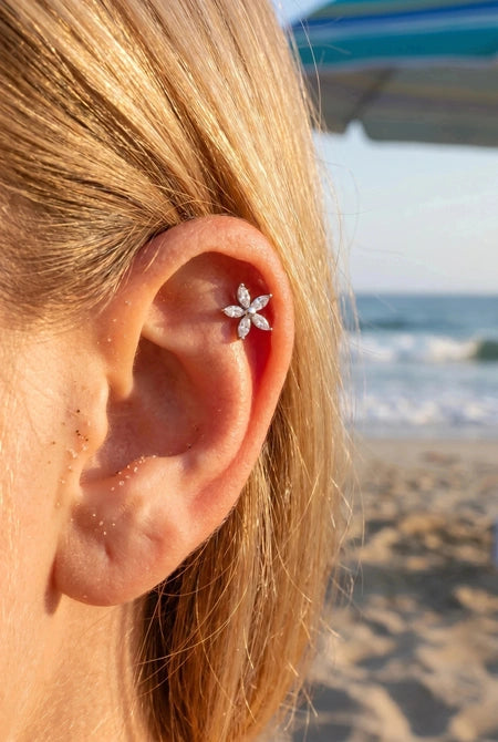 Piercing d'oreille Flora