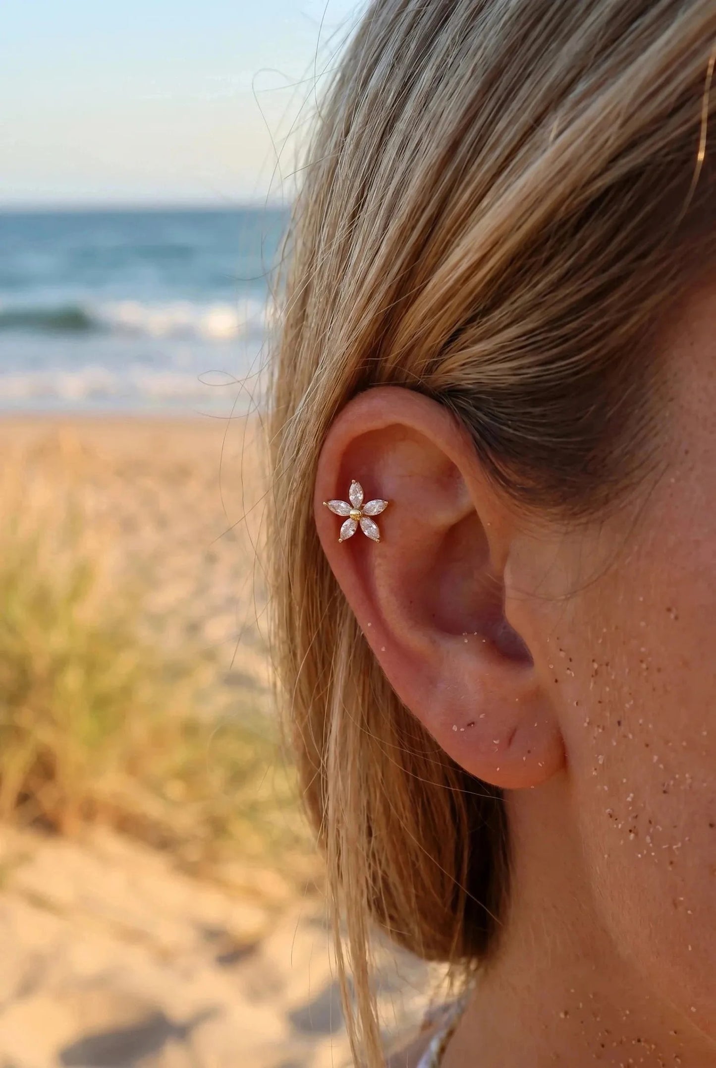 Piercing Fleur Éclat